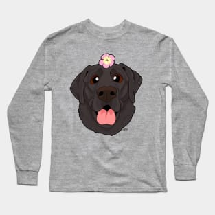 Black Labrador Retriever Long Sleeve T-Shirt